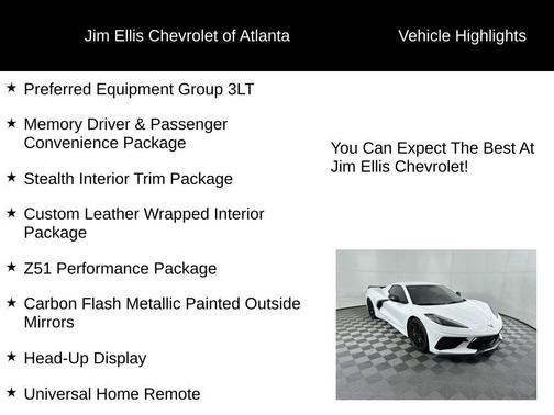 2023 Chevrolet Corvette Stingray w/3LT