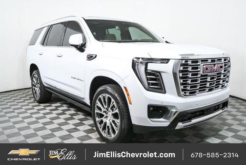 Glacier White Tricoat 2026 GMC Yukon Denali