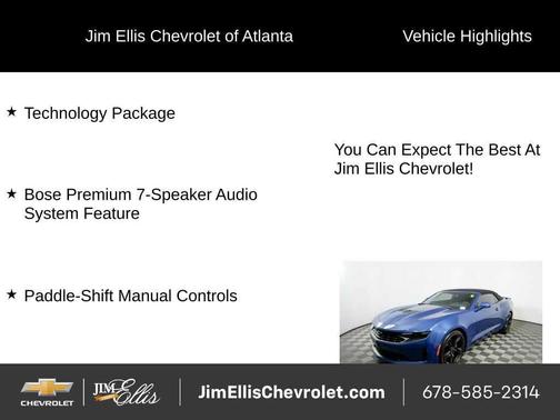 2023 Chevrolet Camaro RWD Convertible LT1