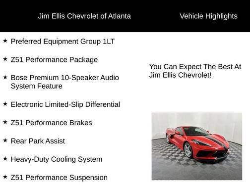 2022 Chevrolet Corvette Stingray w/1LT