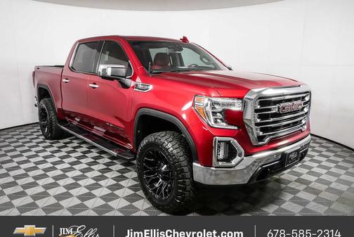 Cayenne Red Tintcoat 2021 GMC Sierra 1500 SLT