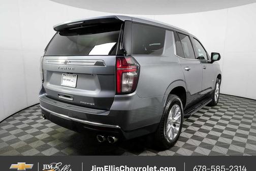 Satin Steel Metallic 2021 Chevrolet Tahoe Premier