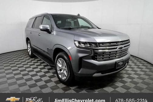 Satin Steel Metallic 2021 Chevrolet Tahoe Premier