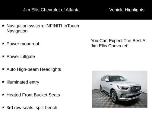 2022 INFINITI QX80 Luxe