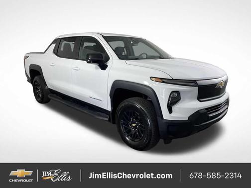 Summit White 2024 Chevrolet Silverado EV Work Truck