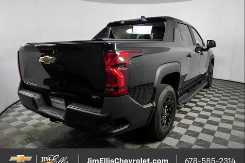 Black 2024 Chevrolet Silverado EV Work Truck