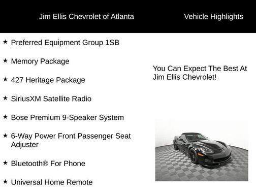 2013 Chevrolet Corvette 427