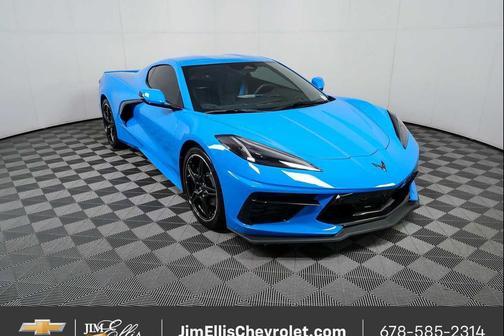 Rapid Blue 2025 Chevrolet Corvette Stingray w/2LT
