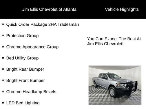 2024 RAM 2500 Tradesman Crew Cab 4x4 6'4' Box