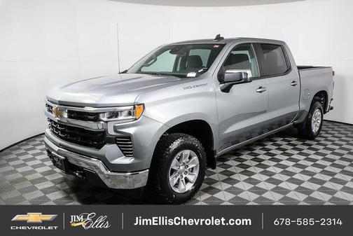 Sterling Gray Metallic 2025 Chevrolet Silverado 1500 LT