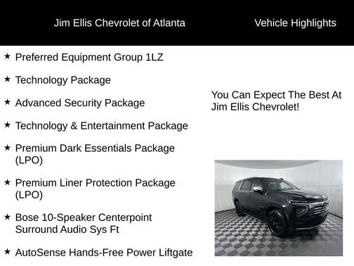 2025 Chevrolet Tahoe Premier