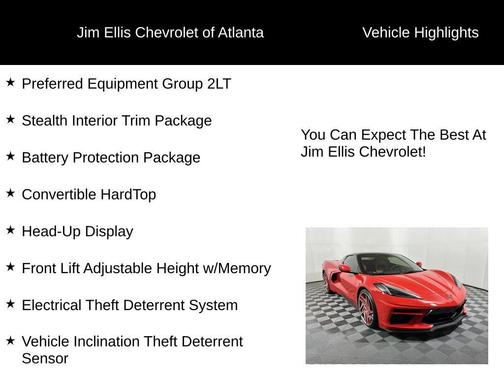 2023 Chevrolet Corvette Stingray w/2LT