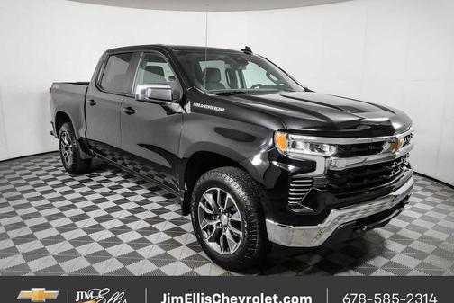 Black 2022 Chevrolet Silverado 1500 LT