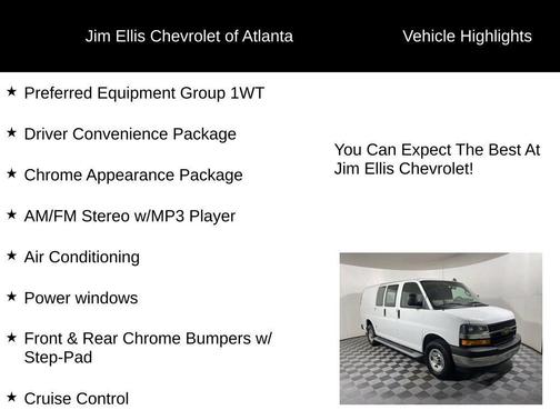 2024 Chevrolet Express 2500 RWD 2500 Regular Wheelbase WT