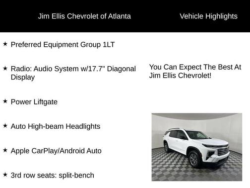 2025 Chevrolet Traverse LT