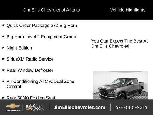 2021 RAM 1500 Big Horn/Lone Star