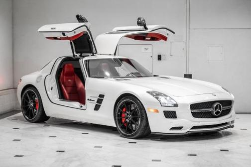 Designo Mystic White 2012 Mercedes-Benz SLS AMG Base