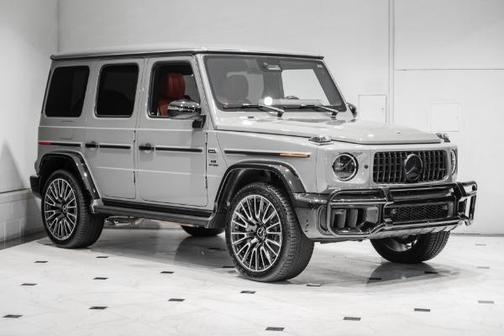 Gray 2026 Mercedes-Benz AMG G 63 Base