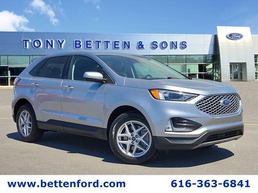 ICONIC SILVER 2023 Ford Edge SEL/ COLD WEATHER PKG/ POWER LIFTGATE/ CAMERA/ ALL