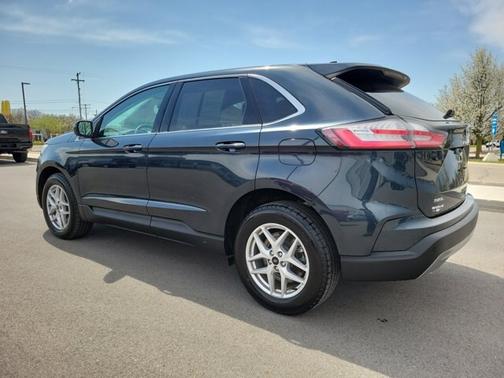 STONE BLUE METALLIC 2023 Ford Edge SEL/ COLD WEATHER PKG/ POWER LIFTGATE/ CAMERA/