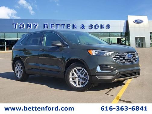 FORGED GREEN 2022 Ford Edge SEL/ CAMERA/ BLIS/ LANE KEEPING/