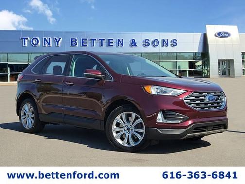 BURGUNDY VELVET MET TINT CC 2021 Ford Edge TITANIUM