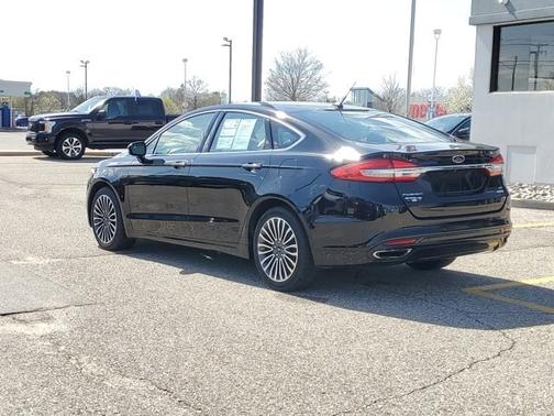 SHADOW BLACK 2017 Ford Fusion SE