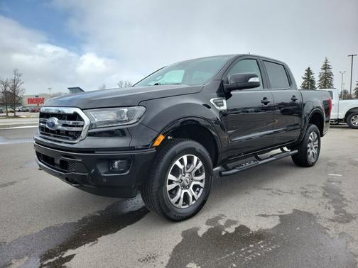 SHADOW BLACK 2020 Ford Ranger LARIAT/ TECH PKG/ B&O SOUND/ TOW PKG/