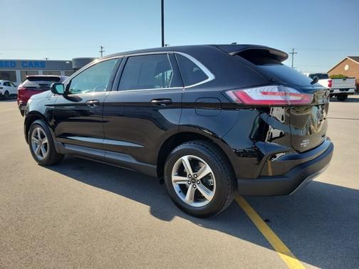 AGATE BLACK METALLIC 2023 Ford Edge SEL/ MOONROOF/ COLD WEATHER PKG/ CAMERA/ PWR LIFTG