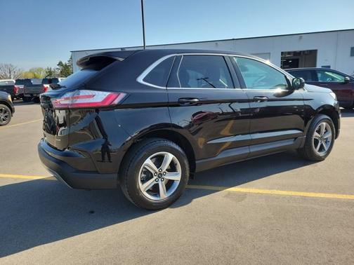 AGATE BLACK METALLIC 2023 Ford Edge SEL/ MOONROOF/ COLD WEATHER PKG/ CAMERA/ PWR LIFTG