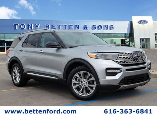ICONIC SILVER METALLIC 2024 Ford Explorer LIMITED