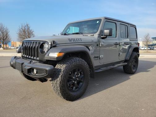 Sting Gray Clearcoat 2022 Jeep Wrangler Unlimited SPORT