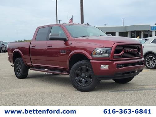 Delmonico Red Pearlcoat 2018 RAM 3500 LARAMIE