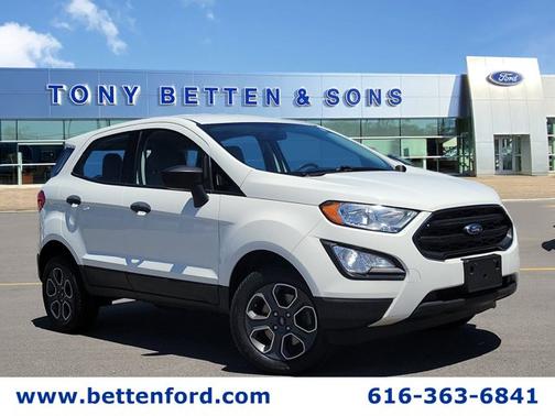 DIAMOND WHITE 2018 Ford EcoSport S