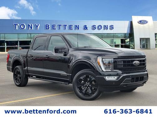 AGATE BLACK METALLIC 2023 Ford F-150 LARIAT