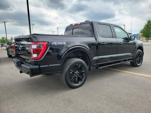 AGATE BLACK METALLIC 2023 Ford F-150 LARIAT