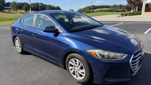 Lakeside Blue 2017 Hyundai ELANTRA SE