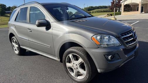 GRAY 2009 Mercedes-Benz M-Class 4MATIC
