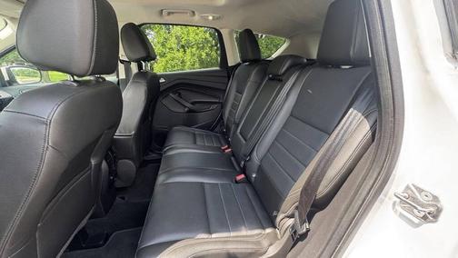 White Platinum Metallic Tri-Coat 2015 Ford Escape Titanium