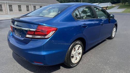 Dyno Blue Pearl 2013 Honda Civic LX
