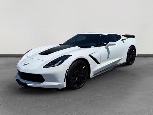 Arctic White 2019 Chevrolet Corvette Stingray