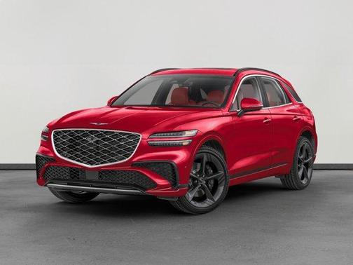 Red 2026 Genesis GV70 3.5T Sport Prestige
