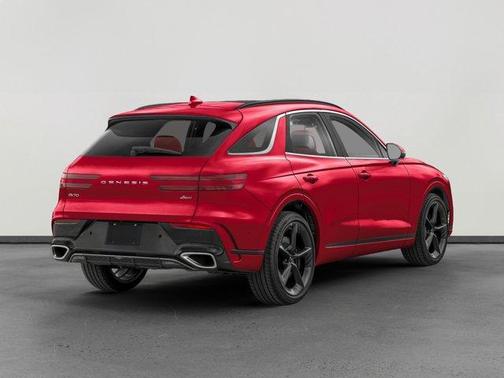 Red 2026 Genesis GV70 3.5T Sport Prestige