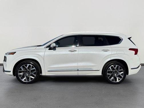 Quartz White 2022 Hyundai SANTA FE Calligraphy