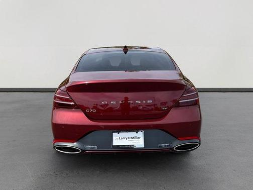 Red 2024 Genesis G70 3.3T Sport Advanced