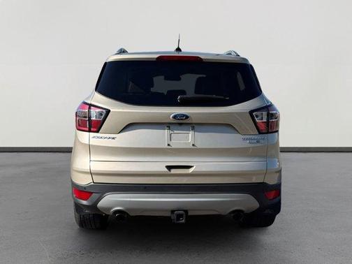 White Gold Metallic 2017 Ford Escape Titanium