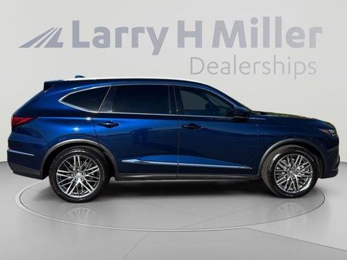 Blue 2024 Acura MDX Advance
