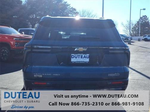 2026 Chevrolet Traverse High Country