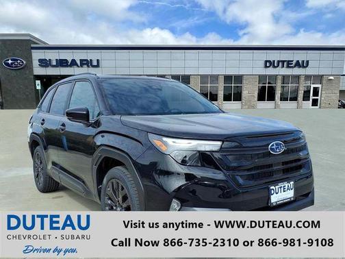 Black / Silver 2026 Subaru Forester Sport