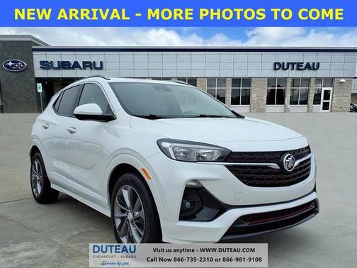 White Frost Tricoat 2021 Buick Encore GX Select